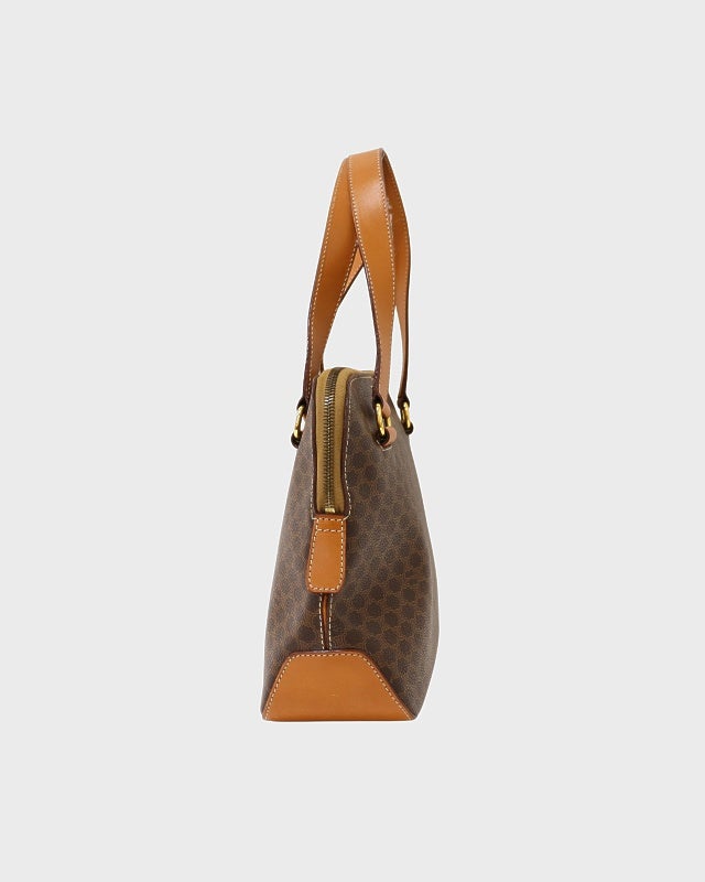 CELINE マカダム柄ハンドバッグ | Hedy