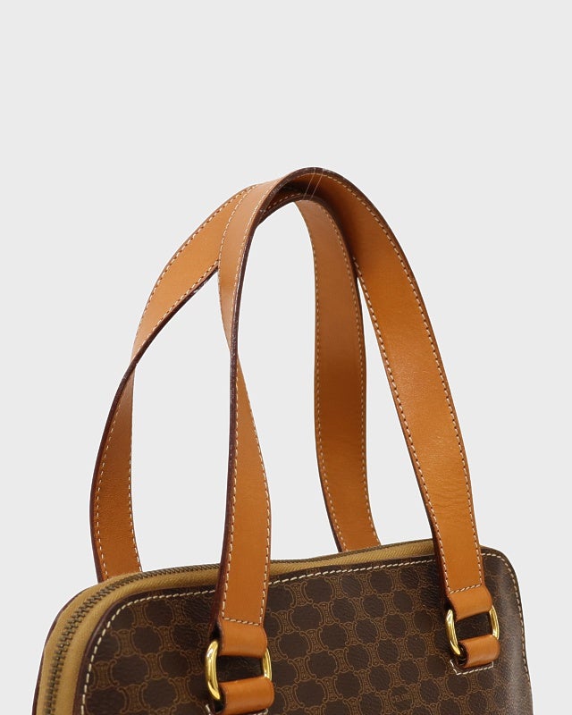 CELINE マカダム柄ハンドバッグ | Hedy
