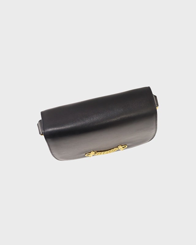 CELINE 金具レザーショルダーバッグ | Hedy