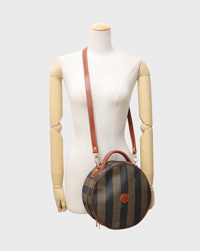 FENDI ペカン柄ラウンド2Wayバッグ | Hedy