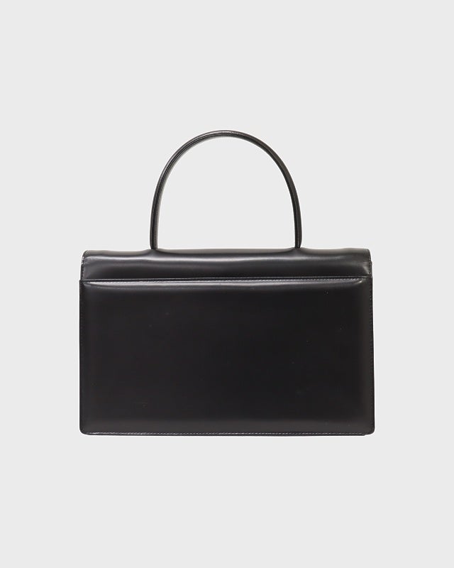 GIVENCHY ロゴ金具レザーハンドバッグ | Hedy