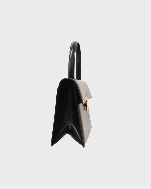 GIVENCHY ロゴ金具レザーハンドバッグ | Hedy