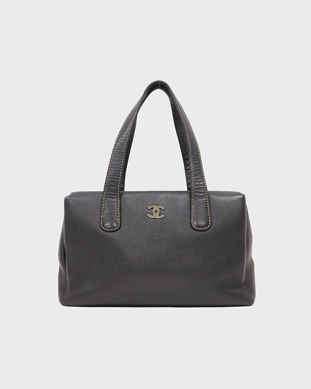 CHANEL COCOキャビアスキントートバッグ | Hedy