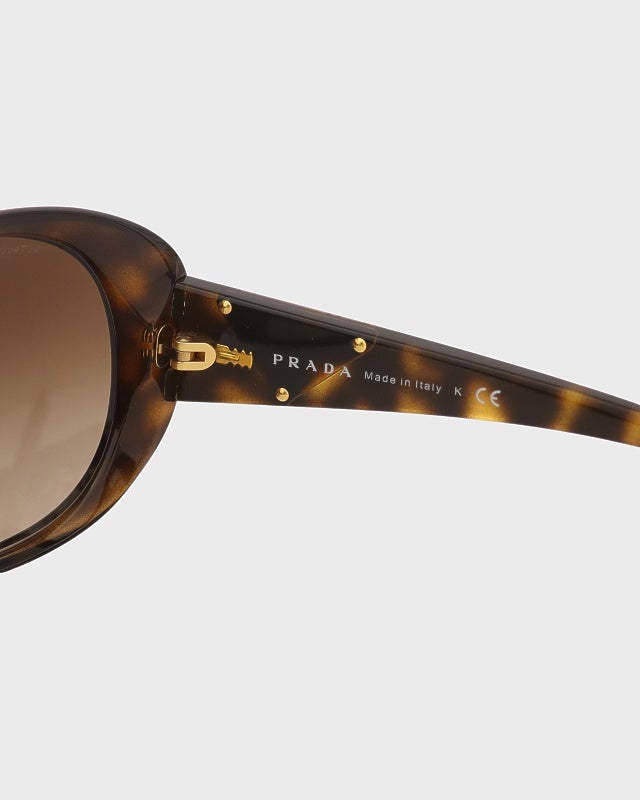 PRADA 三角ロゴ金具べっ甲サングラス | Hedy