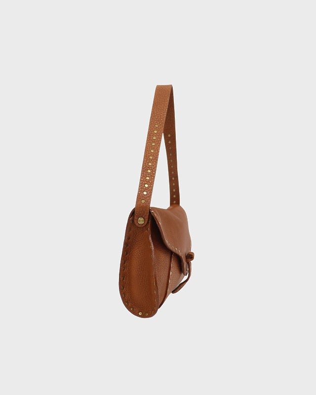 CELINE ロゴスタッズレザーワンショルダーバッグ | Hedy