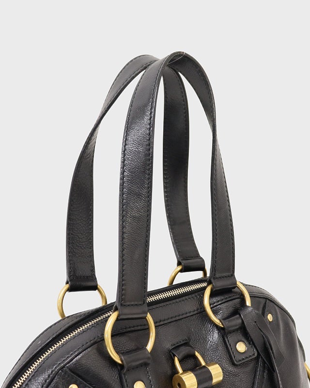 Saint Laurent ロレザーハンドバッグ | Hedy