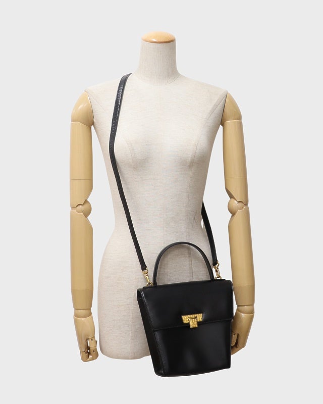 DIOR ロゴ金具レザー2Wayバッグ | Hedy