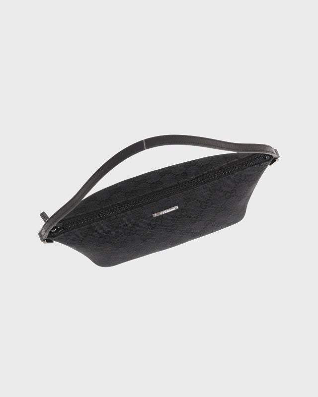 GUCCI0013386ワンショルダーバ ッググGGキャンバスブラック GUCCI GGキャンバスワンショルダーバッグ | Hedy