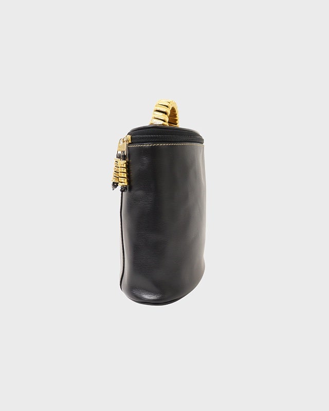 Loewe黒 レアなレザー バニティーバッグ LOEWE ベラスケスレザーバニティバッグ | Hedy