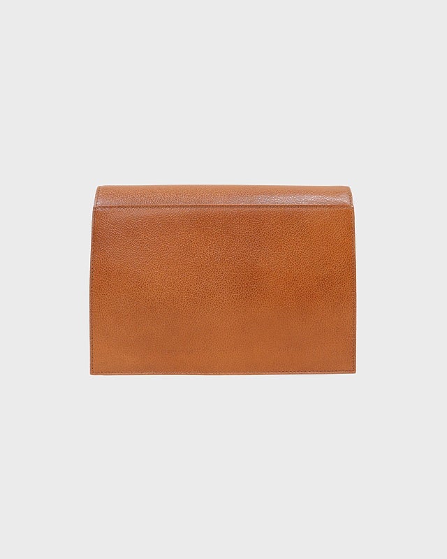 YSL ロゴ金具レザークラッチバッグ | Hedy YSL ロゴ金具レザークラッチバッグ | Hedy
