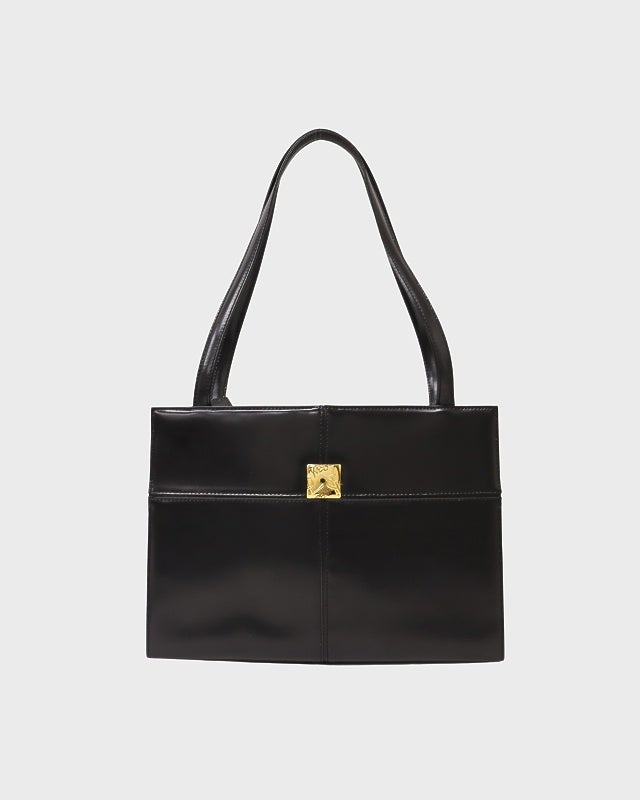 YSL ロゴ金具レザートートバッグ | Hedy