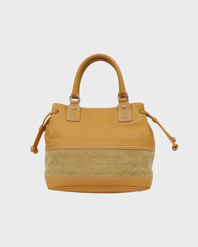 LOEWE アナグラムスエードレザーハンドバッグ | Hedy