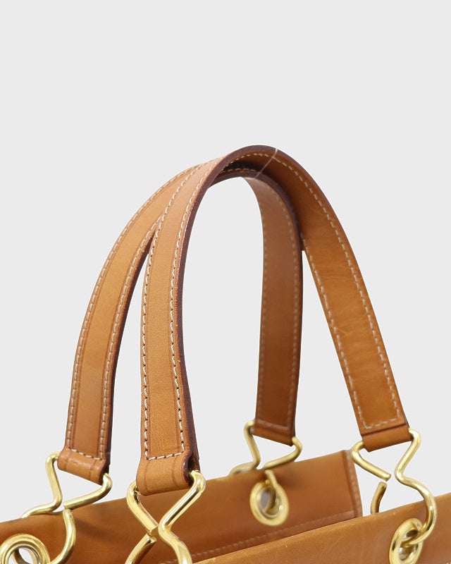 CELINE マカダム柄ハンドバッグ | Hedy