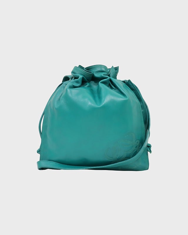 LOEWE アナグラムスエードレザーハンドバッグ | Hedy