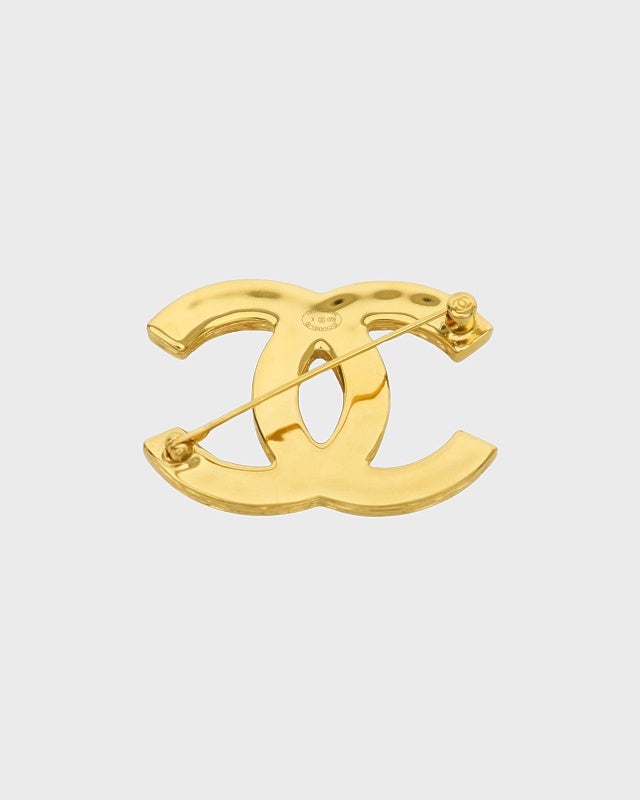 CHANEL COCOラインストーンブローチ | Hedy