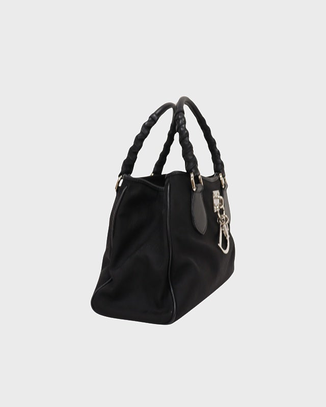 DIOR トロッターナイロンレザーハンドバッグ | Hedy