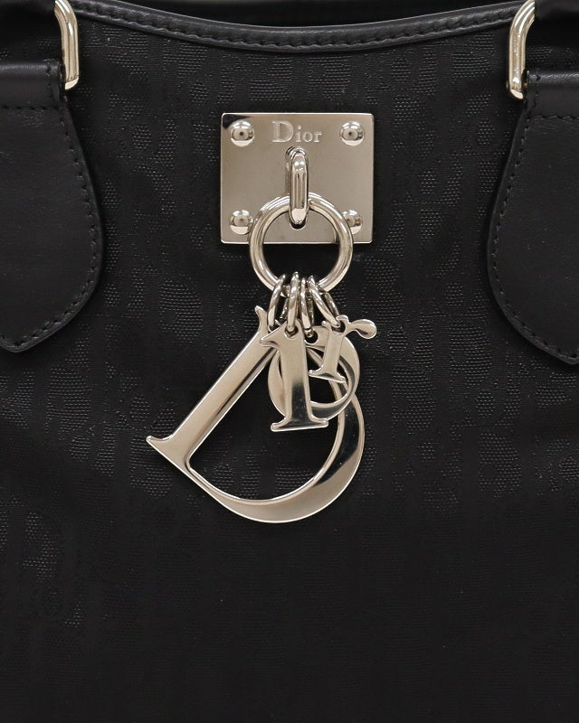 DIOR トロッターナイロンレザーハンドバッグ | Hedy