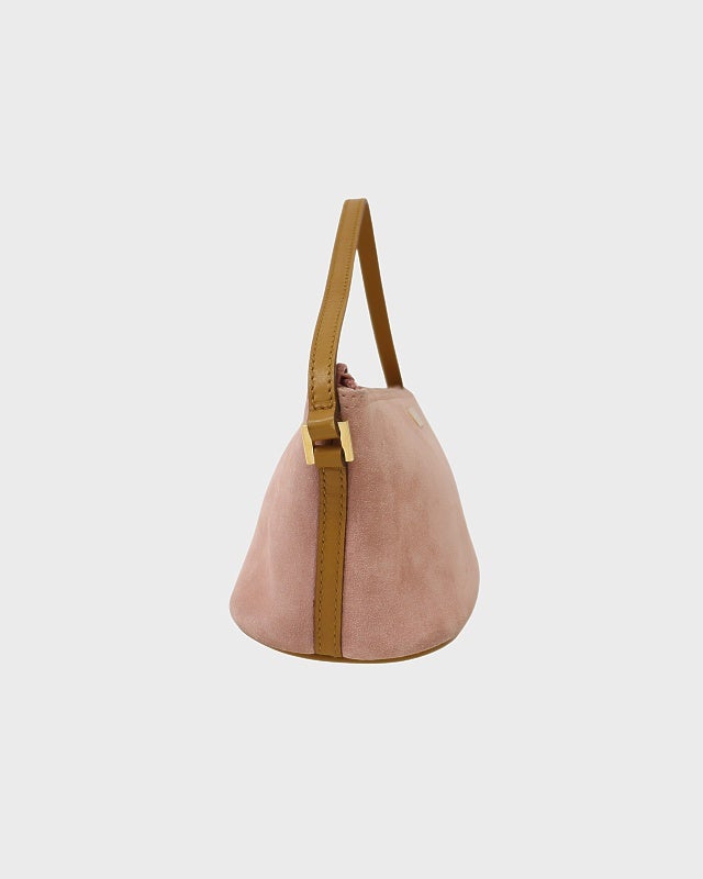 GUCCI ロゴ金具スエードミニハンドバッグ | Hedy