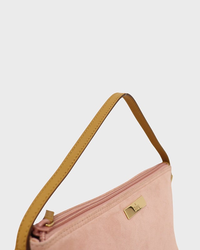 GUCCI ロゴ金具スエードミニハンドバッグ | Hedy
