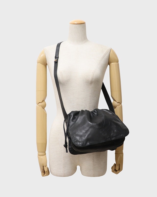 LOEWE アナグラムレザーショルダーバッグ | Hedy