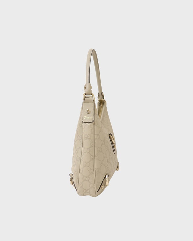 GUCCI アビーGGレザーワンショルダーバッグ | Hedy