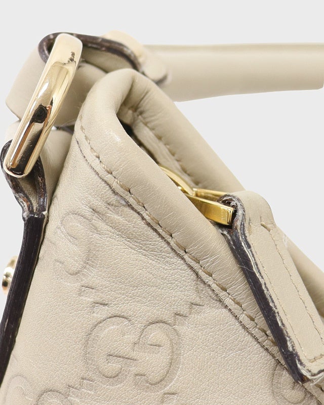 GUCCI アビーGGレザーワンショルダーバッグ | Hedy