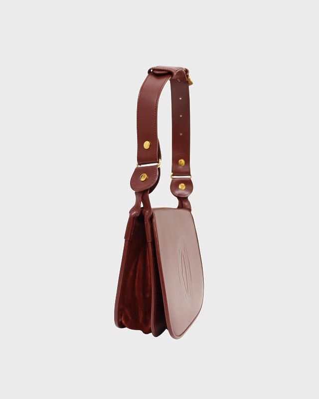 Cartier マストラインレザーショルダーバッグ | Hedy