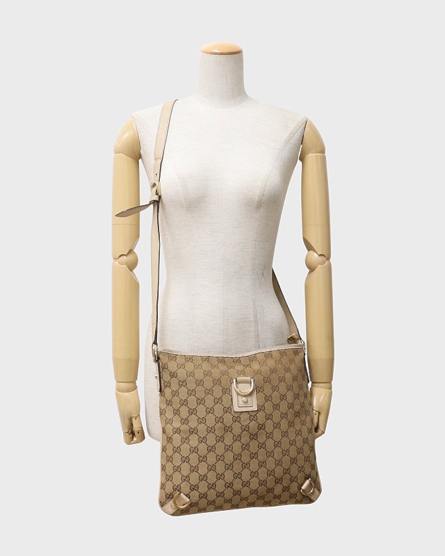 GUCCI GGキャンバスアビーショルダーバッグ | Hedy