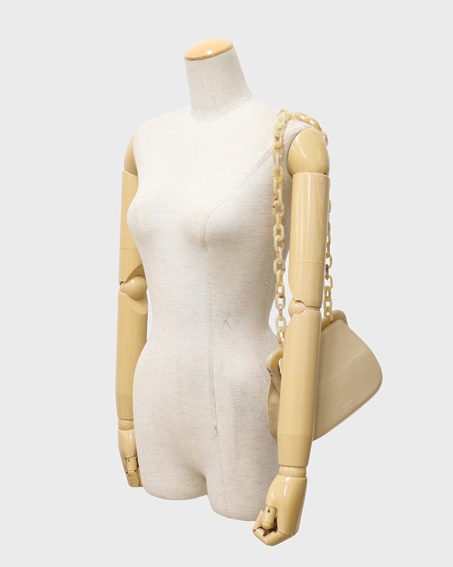 プラダ プラチェーン レザー ショルダーバッグ PRADA プラチェーンレザーショルダーバッグ | Hedy