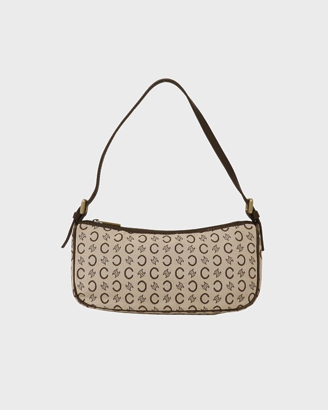 CELINE Cマカダム柄ワンショルダーバッグ | Hedy