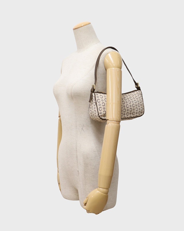 CELINE Cマカダム柄ワンショルダーバッグ | Hedy