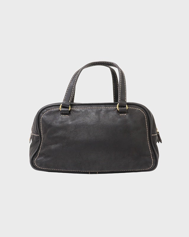 LOEWE アナグラムレザーステッチハンドバッグ | Hedy