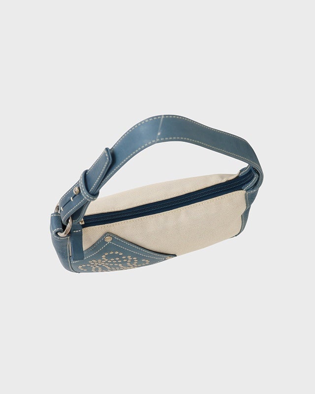 LOEWE アナグラムスタッズキャンバスワンショルダーバッグ | Hedy