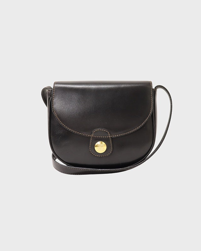 CELINE トリオンフ金具レザーショルダーバッグ | Hedy