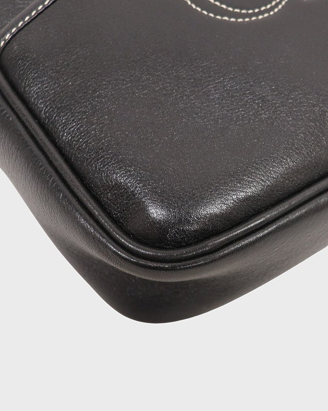 DIOR CDステッチレザーショルダーバッグ | Hedy