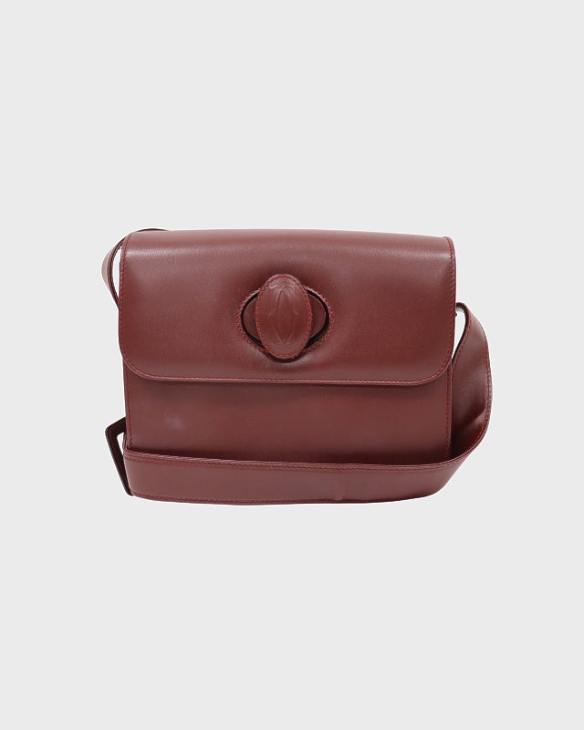 Cartier マストラインレザーショルダーバッグ | Hedy