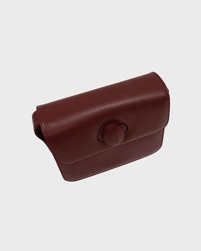 Cartier マストラインレザーショルダーバッグ | Hedy