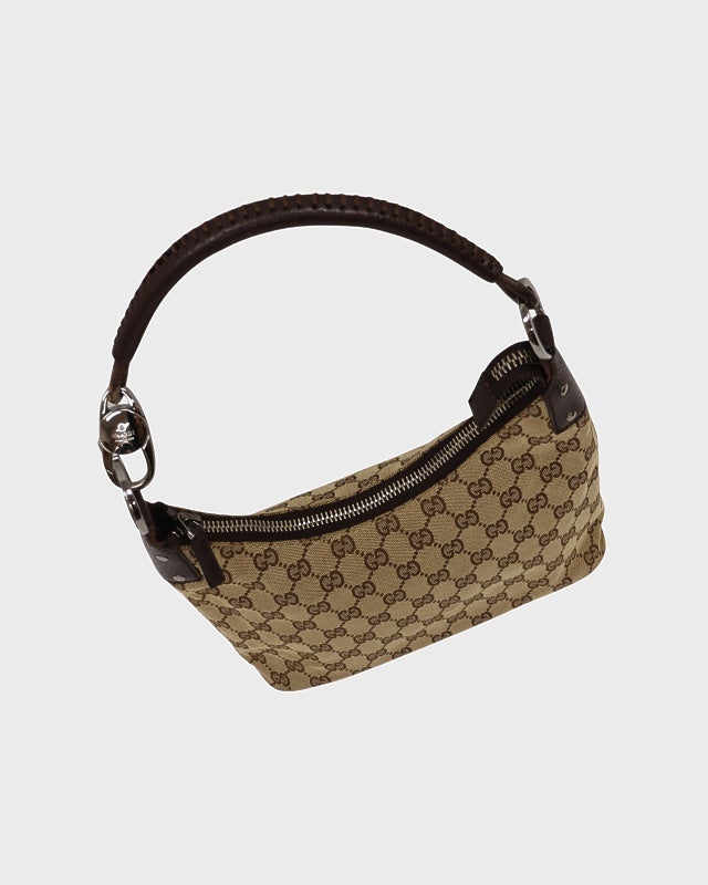 GUCCI GGキャンバスレザーワンショルダーバッグ | Hedy