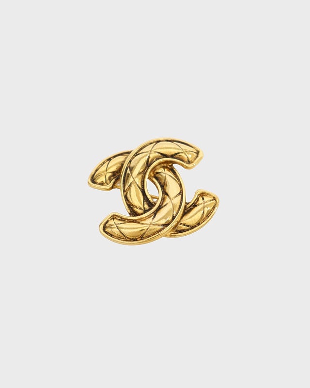 ABH134 ブローチ CHANEL（シャネル） マトラッセ　ブローチ CHANEL B23469 CC ココマーク レディース アクセサリー