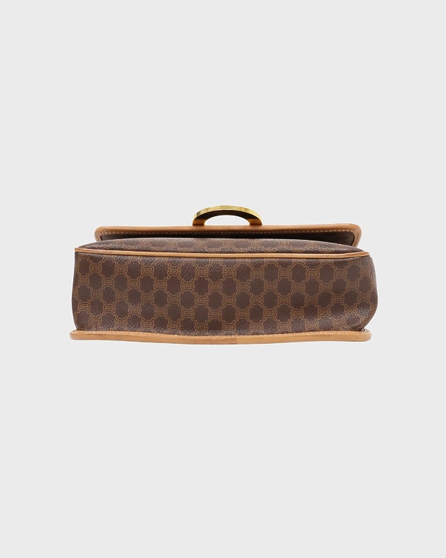 CELINE マカダム柄サークルロゴショルダーバッグ | Hedy