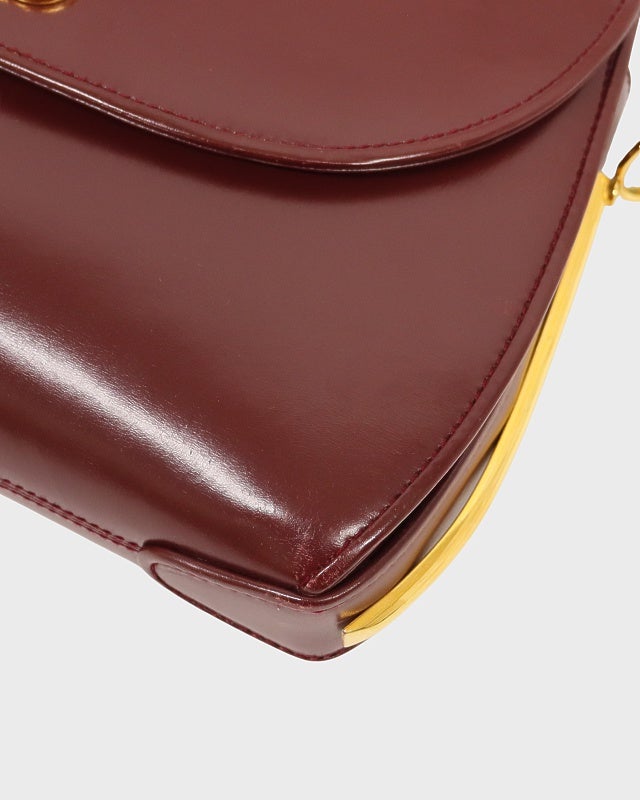 GUCCI ロゴ金具レザーショルダーバッグ | Hedy
