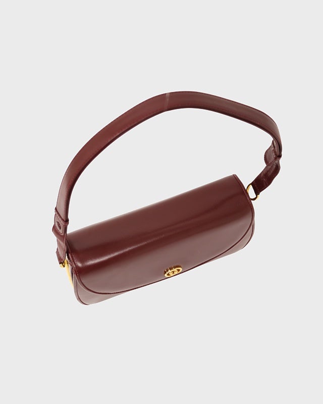 GUCCI ロゴ金具レザーショルダーバッグ | Hedy