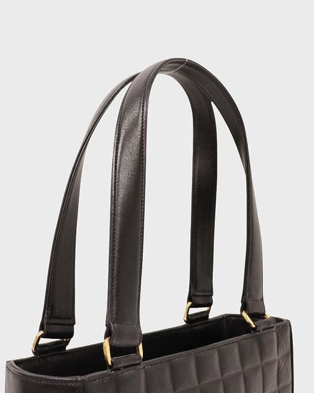 超美品 CHANEL シャネル　チョコバー　がま口　ハンドバッグ 楽天市場】CHANEL シャネル チョコバー ココマーク ショルダーバッグ