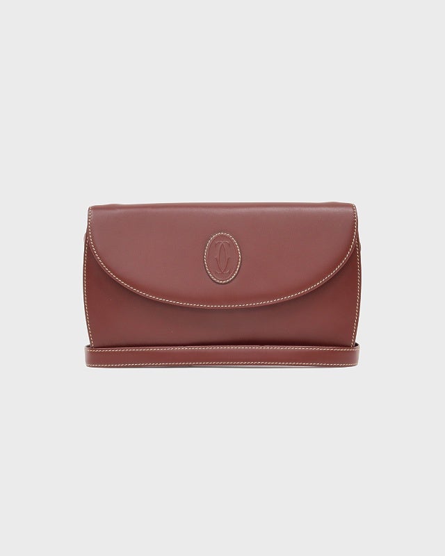 Cartier マストラインレザーショルダーバッグ | Hedy