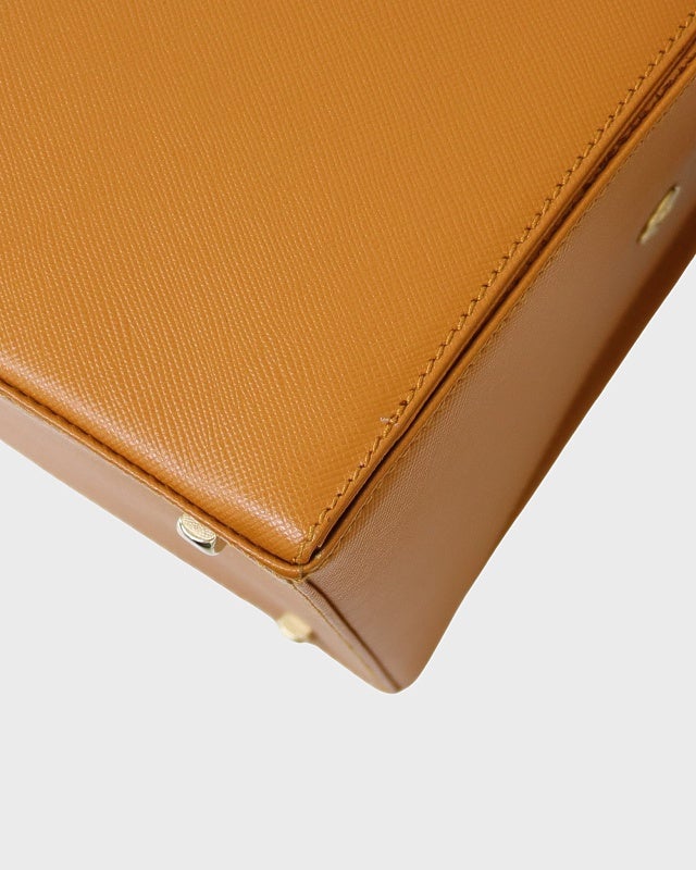 Ferragamo ガンチーニ金具サフィアーノレザー2Wayバッグ | Hedy