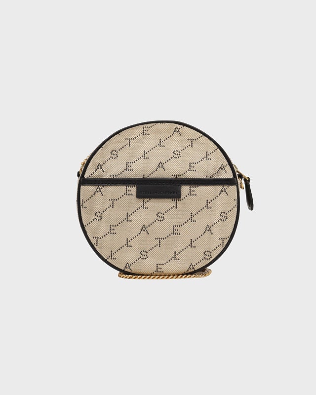 Stella McCartney ロゴキャンバスチェーンショルダーバッグ | Hedy