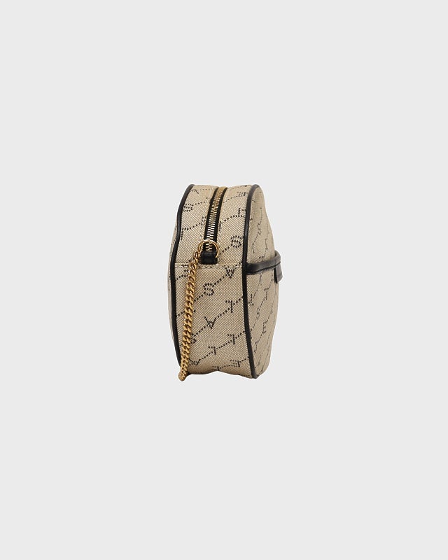 Stella McCartney ロゴキャンバスチェーンショルダーバッグ | Hedy