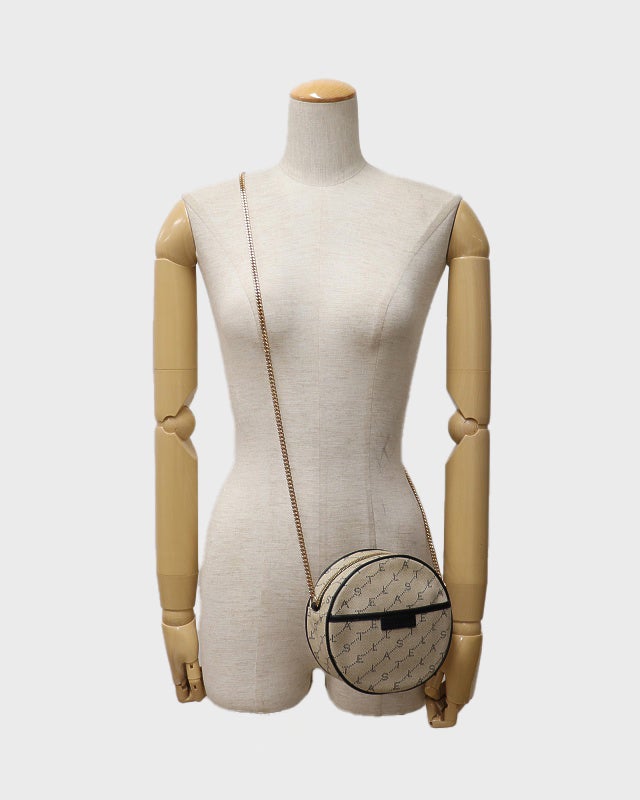 Stella McCartney ロゴキャンバスチェーンショルダーバッグ | Hedy