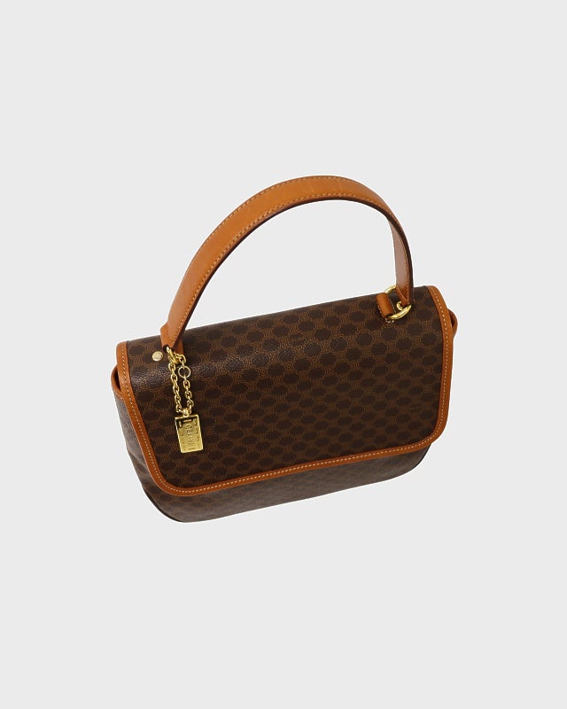 CELINE チャーム付きマカダム柄2Wayバッグ | Hedy