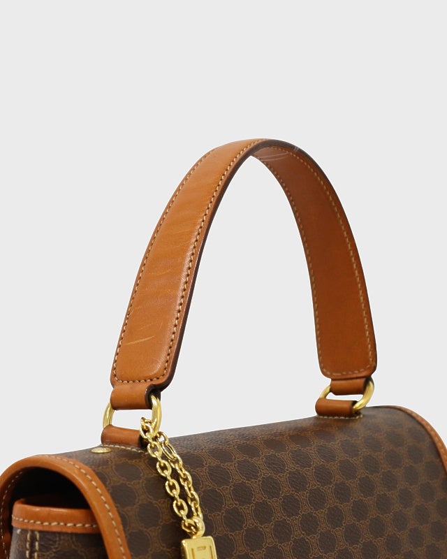 CELINE チャーム付きマカダム柄2Wayバッグ | Hedy